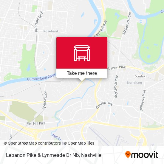 Mapa de Lebanon Pike & Lynmeade Dr Nb