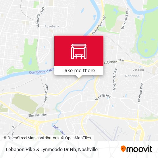 Mapa de Lebanon Pike & Lynmeade Dr Nb