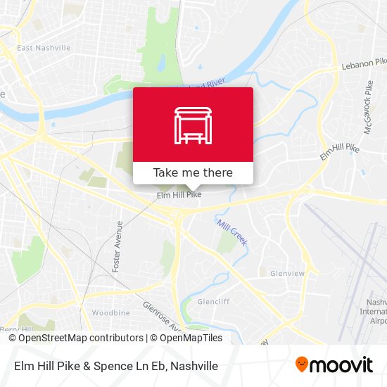 Mapa de Elm Hill Pike & Spence Ln Eb