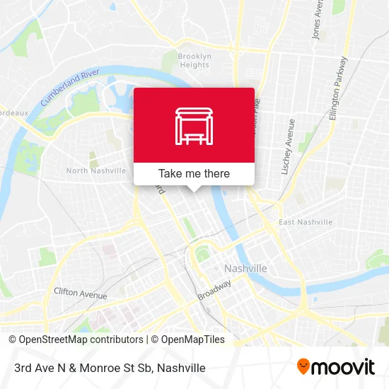 Mapa de 3rd Ave N & Monroe St Sb