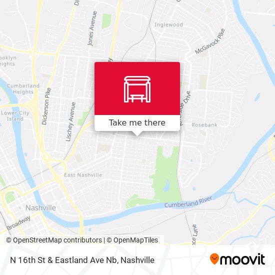 Mapa de N 16th St & Eastland Ave Nb