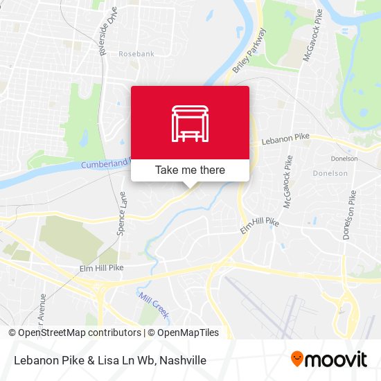Mapa de Lebanon Pike & Lisa Ln  Wb