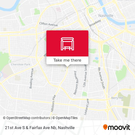 Mapa de 21st Ave S & Fairfax Ave Nb