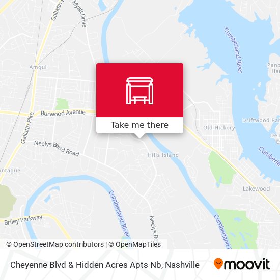 Cheyenne Blvd & Hidden Acres Apts Nb map