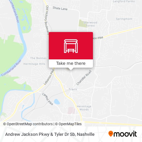 Mapa de Andrew Jackson Pkwy & Tyler Dr Sb