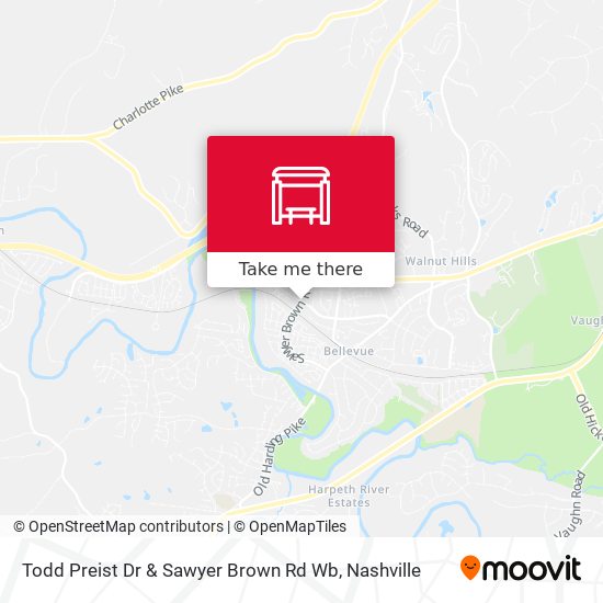 Mapa de Todd Preist Dr & Sawyer Brown Rd Wb