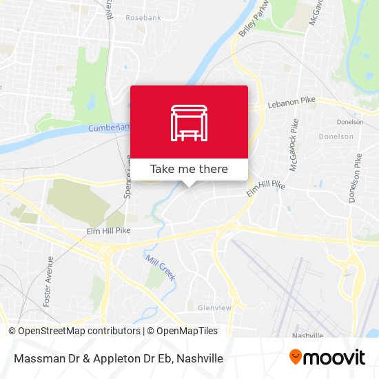 Massman Dr & Appleton Dr Eb map