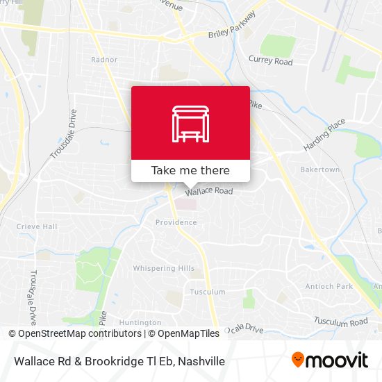 Mapa de Wallace Rd & Brookridge Tl Eb