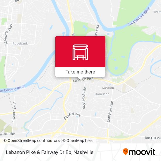 Mapa de Lebanon Pike & Fairway Dr Eb