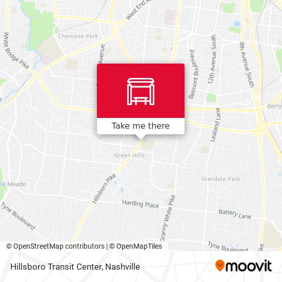 Mapa de Hillsboro Transit Center