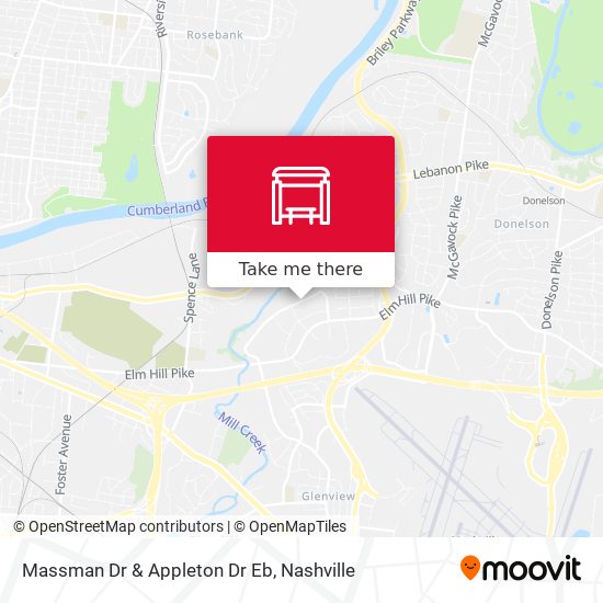 Mapa de Massman Dr & Appleton Dr Eb