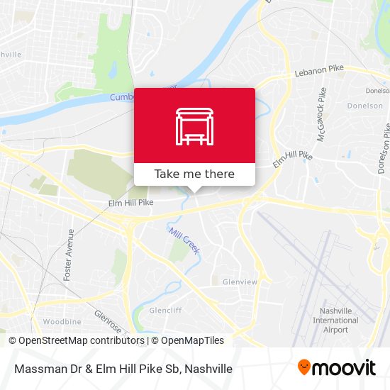 Mapa de Massman Dr & Elm Hill Pike Sb