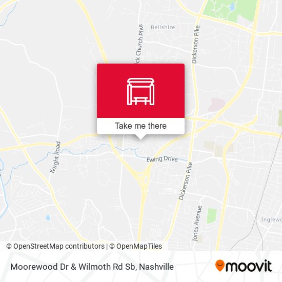Mapa de Moorewood Dr & Wilmoth Rd Sb