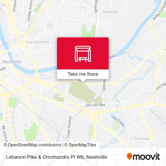 Mapa de Lebanon Pike & Omohundro Pl Wb