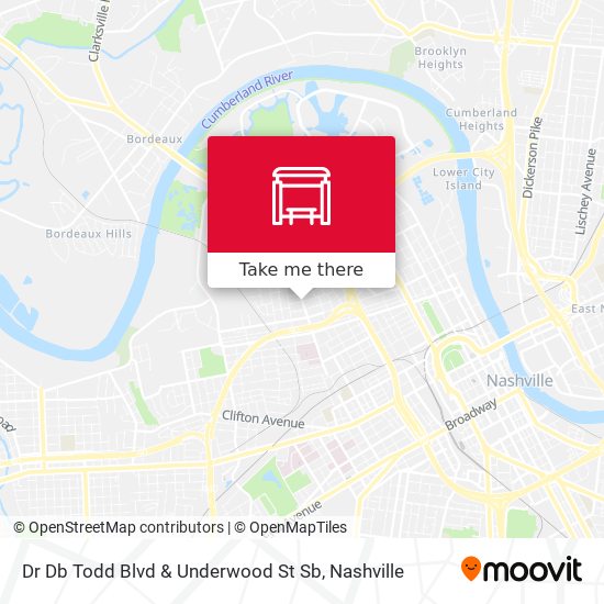 Mapa de Dr Db Todd Blvd & Underwood St Sb