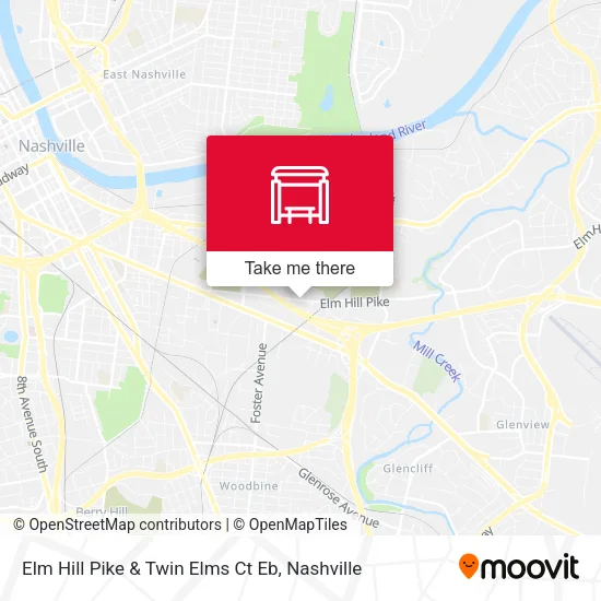 Mapa de Elm Hill Pike & Twin Elms Ct Eb