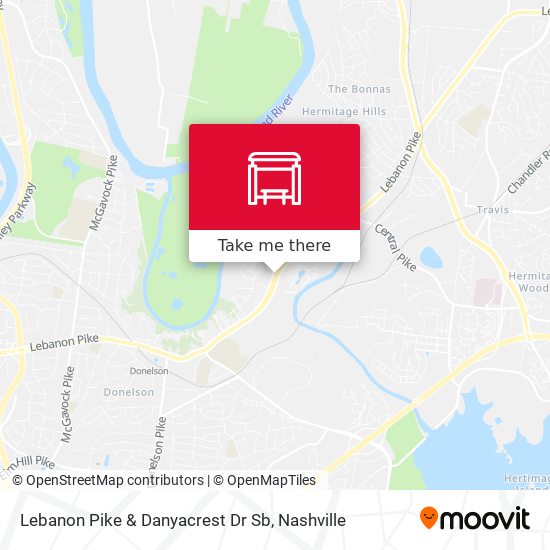 Mapa de Lebanon Pike & Danyacrest Dr Sb