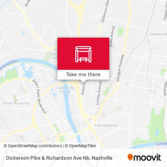 Mapa de Dickerson Pike & Richardson Ave Nb