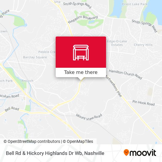 Mapa de Bell Rd & Hickory Highlands Dr Wb