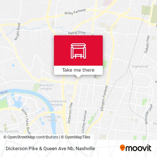 Mapa de Dickerson Pike & Queen Ave Nb