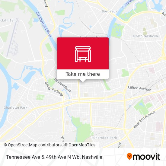 Mapa de Tennessee Ave & 49th Ave N Wb