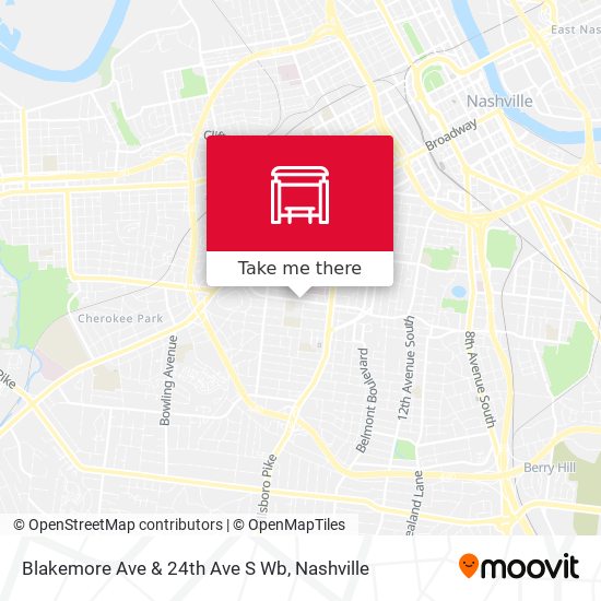 Mapa de Blakemore Ave & 24th Ave S Wb