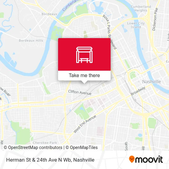 Mapa de Herman St & 24th Ave N Wb
