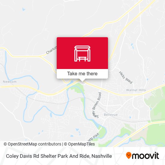 Coley Davis Rd Shelter Park And Ride map