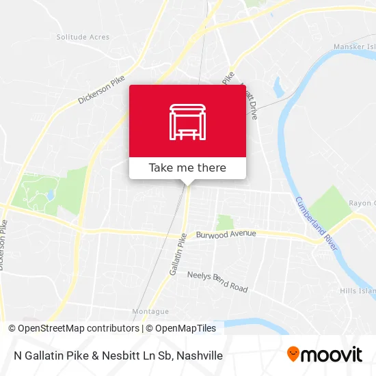 Mapa de N Gallatin Pike & Nesbitt Ln Sb