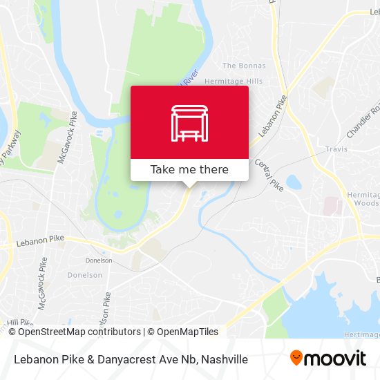 Mapa de Lebanon Pike & Danyacrest Ave Nb