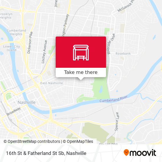 Mapa de 16th St & Fatherland St Sb