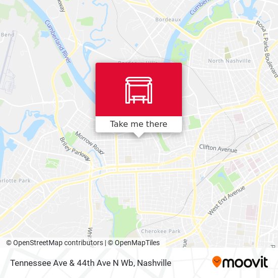 Mapa de Tennessee Ave & 44th Ave N Wb