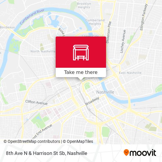 Mapa de 8th Ave N  & Harrison St Sb