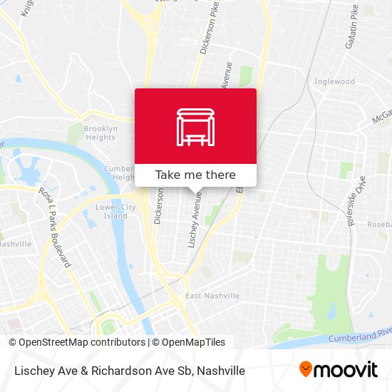 Lischey Ave & Richardson Ave Sb map