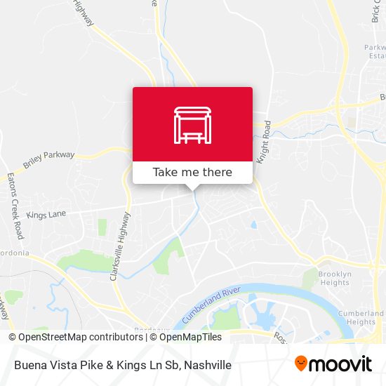 Mapa de Buena Vista Pike & Kings Ln Sb