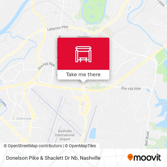 Mapa de Donelson Pike & Shaclett Dr Nb