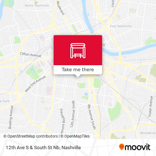 Mapa de 12th Ave S & South St Nb