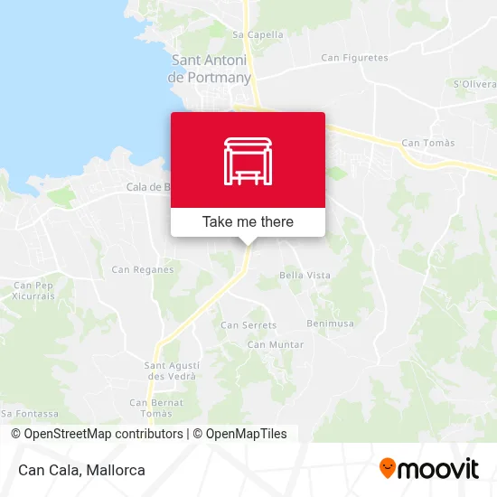 Can Cala map