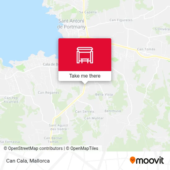Can Cala map