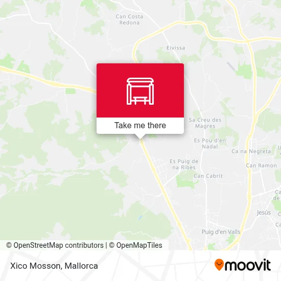 Xico Mosson map