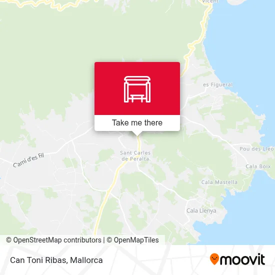 Can Toni Ribas map
