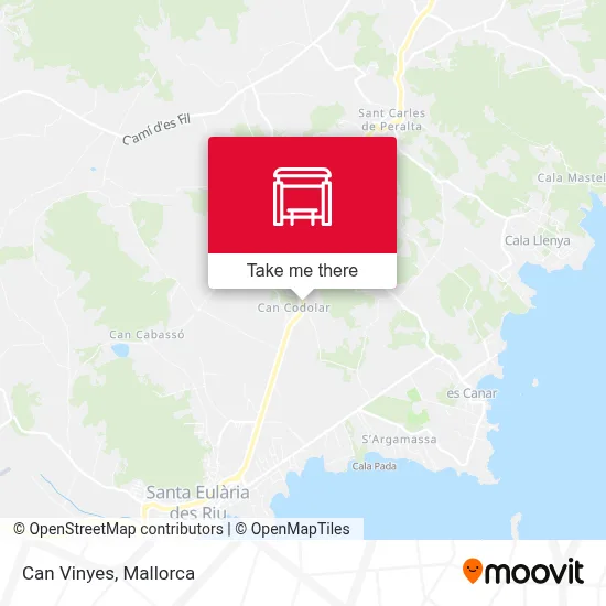 Can Vinyes map
