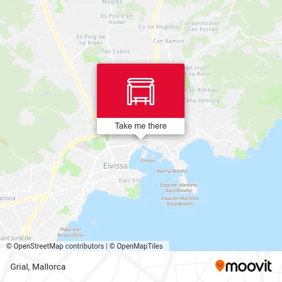 mapa Grial