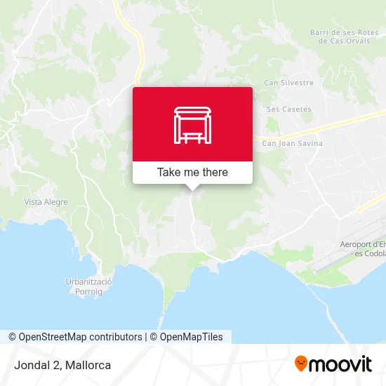 Jondal 2 map
