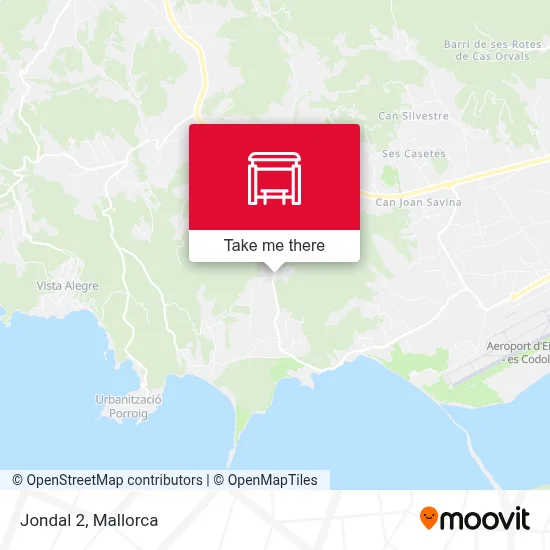 Jondal 2 map