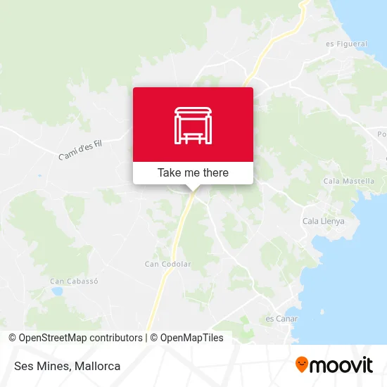 Ses Mines map