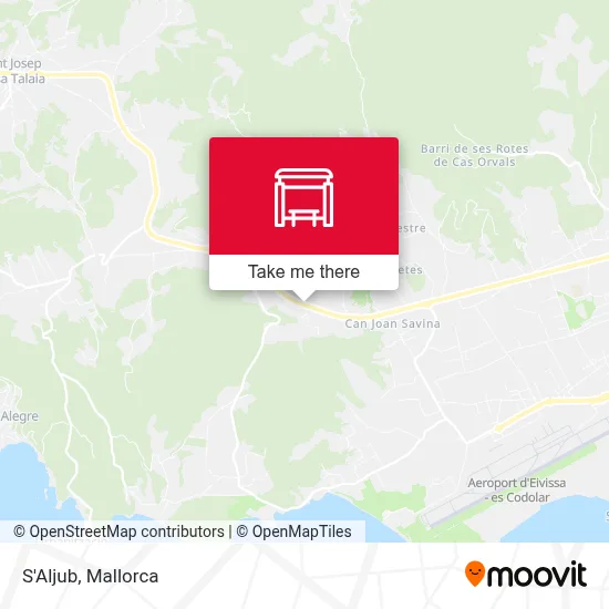 mapa S'Aljub