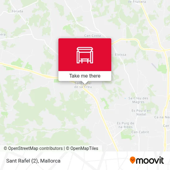 Sant Rafel (2) map