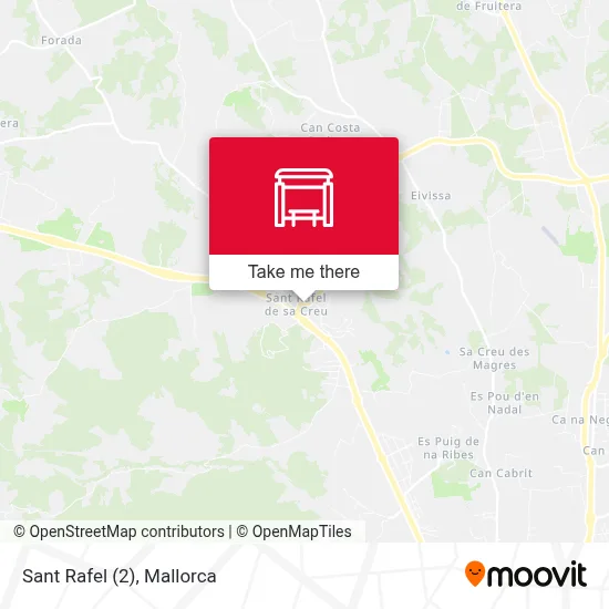 Sant Rafel (2) map