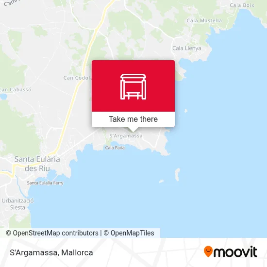 mapa S'Argamassa
